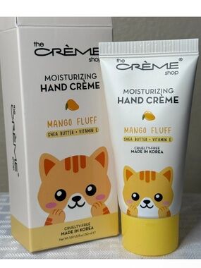 The Crème Shop Mango Fluff Moisturizing Hand Crème - hand cream/lotion 1.69oz